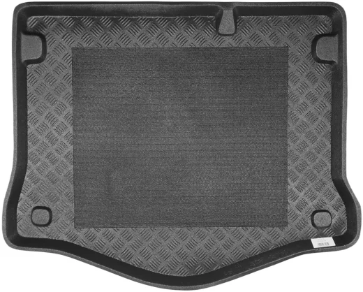 Mata do bagażnika czarna Mix-Plast (z wkładką) do Ford Focus od 2005 do 2012