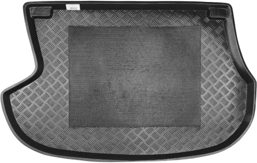 Mata do bagażnika czarna Mix-Plast (z wkładką) do Mitsubishi Outlander od 2001 do 2006