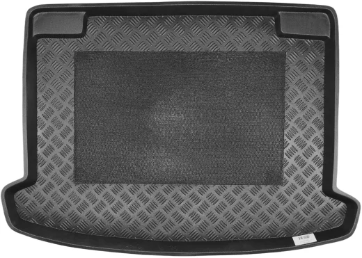 Mata do bagażnika czarna Mix-Plast (z wkładką) do Renault Clio od 2013 do 2020
