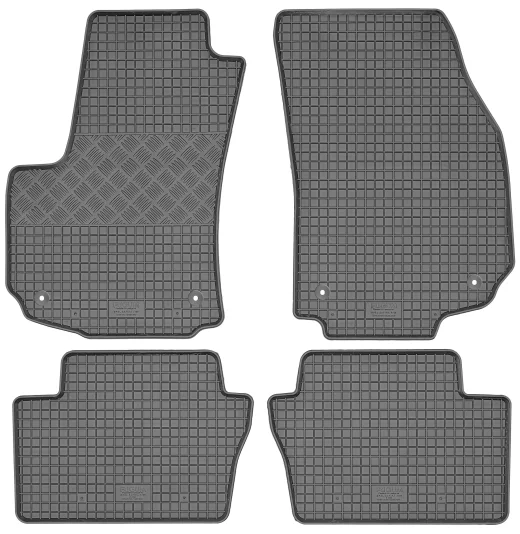 Dywaniki gumowe czarne RIGUM do Opel Zafira od 2005 do 2010