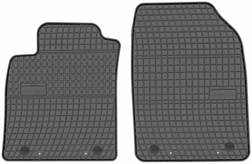 Dywaniki gumowe czarne PRISMAT PRZÓD do Opel Vectra od 2002 do 2008