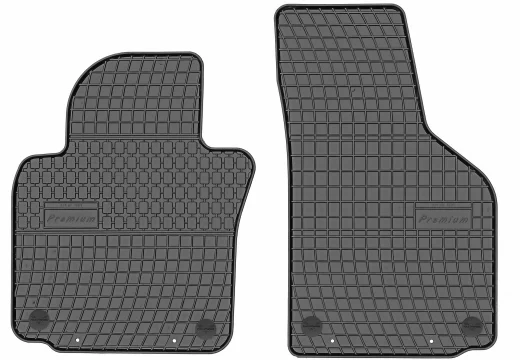 Dywaniki gumowe czarne PRISMAT PRZÓD do Volkswagen Golf od 2008 do 2013