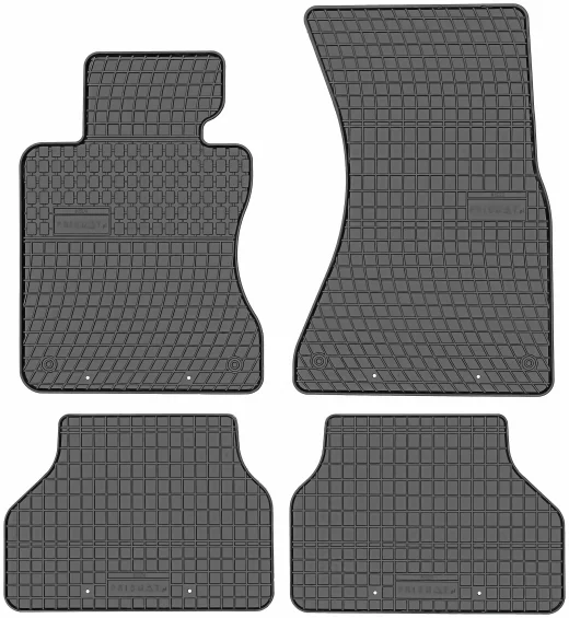 Dywaniki gumowe czarne PRISMAT – Nr kat. 1504