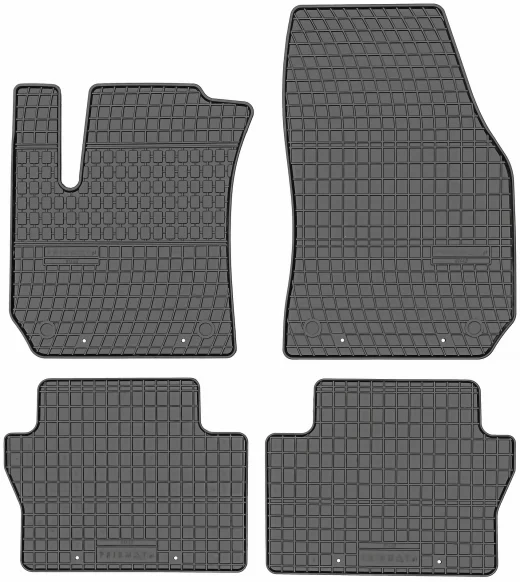 Dywaniki gumowe czarne PRISMAT do Opel Zafira od 2005 do 2010