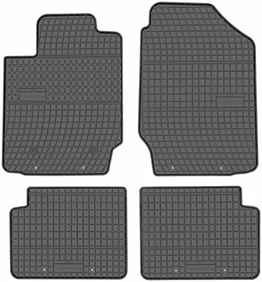 Dywaniki gumowe czarne PRISMAT do Toyota Corolla od 2001 do 2006